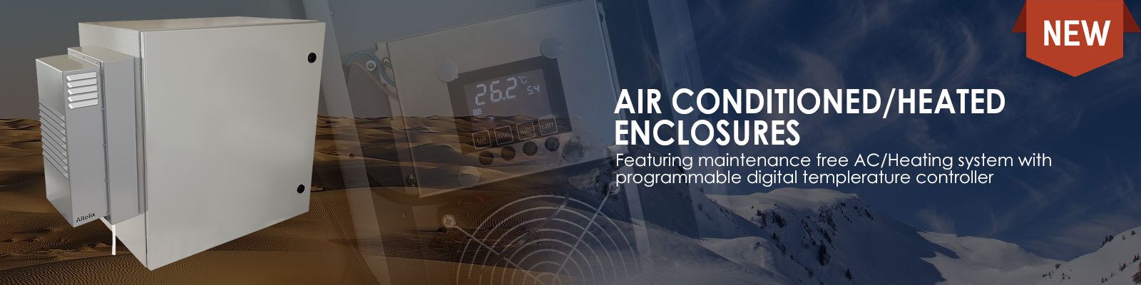 Altelix Air Conditioned and Heated Steel Enclosures Altelix Air Conditioned and Heated Steel Enclosures