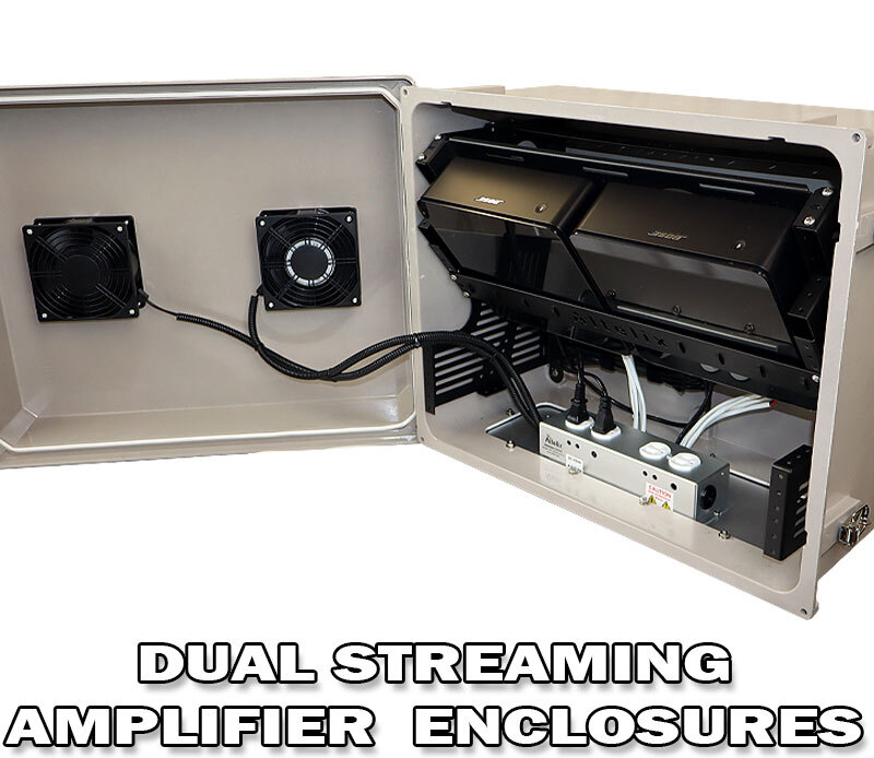 Altelix Dual Streaming Amplifier Enclosures