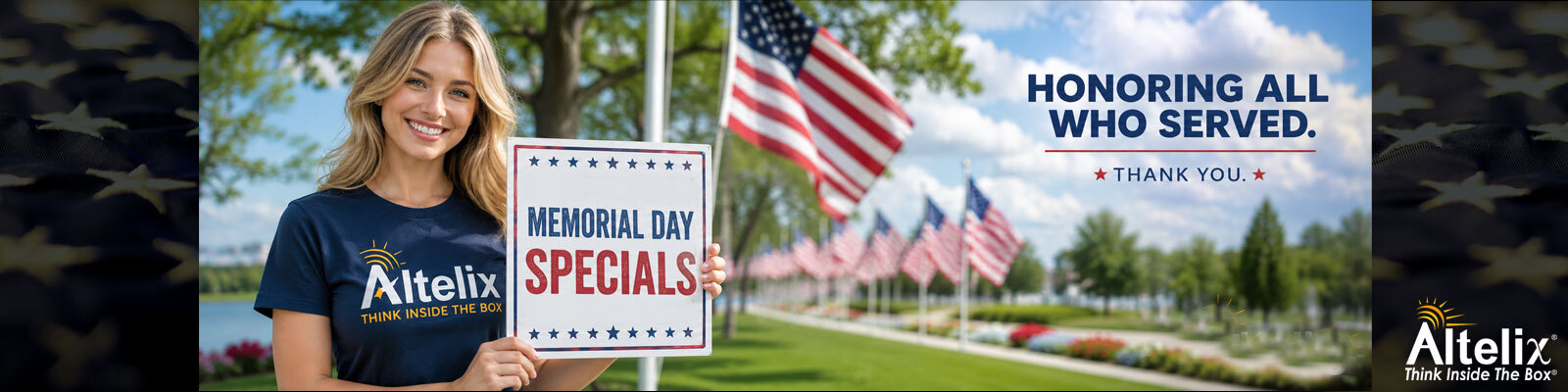 Memorial Day Sale!