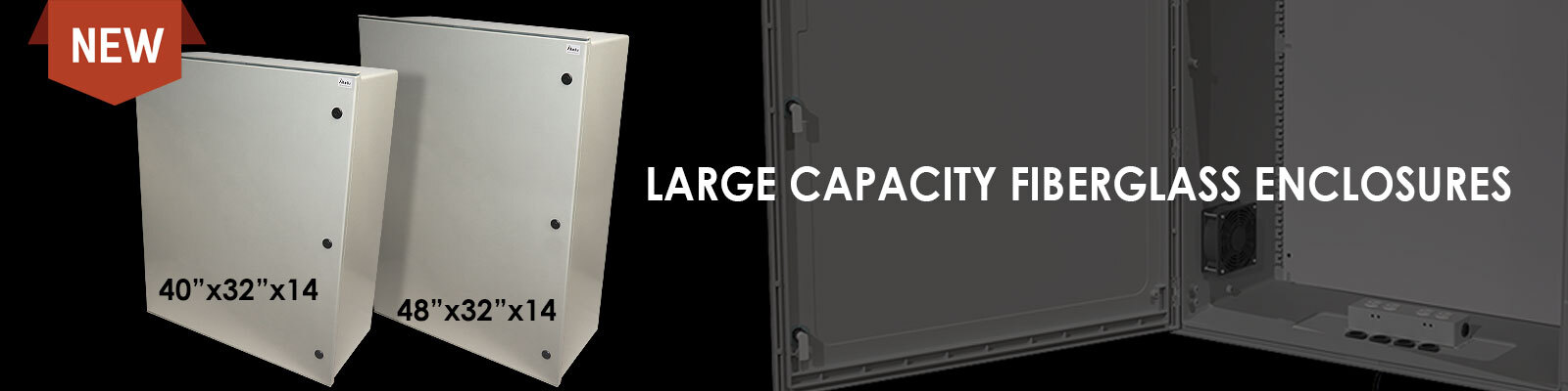 Altelix Extra-Large Fiberglass NEMA Enclosures