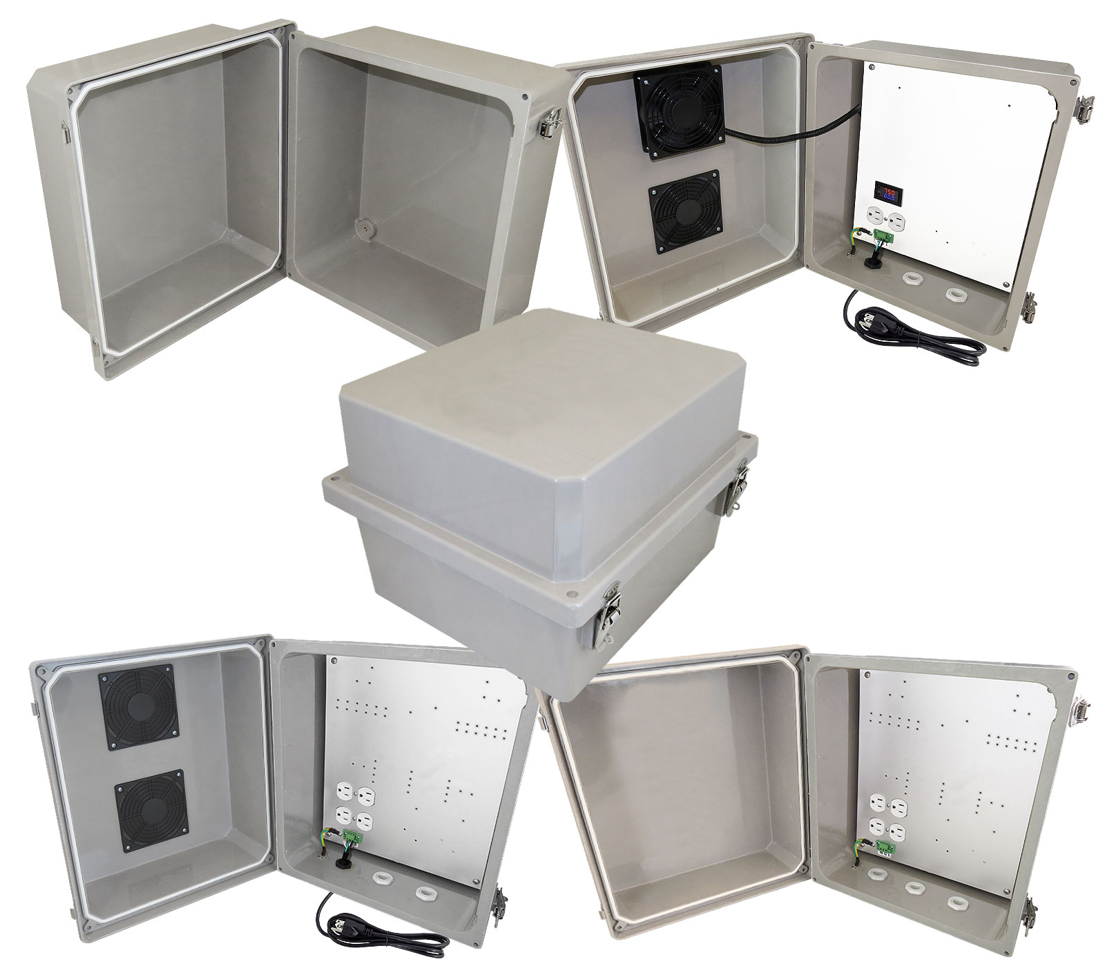 NF141210 Series FRP Weatherproof NEMA Enclosures