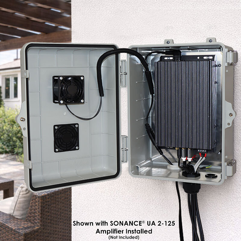 Altelix Weatherproof Enclosure for Sonance&reg; UA Series Amplifiers